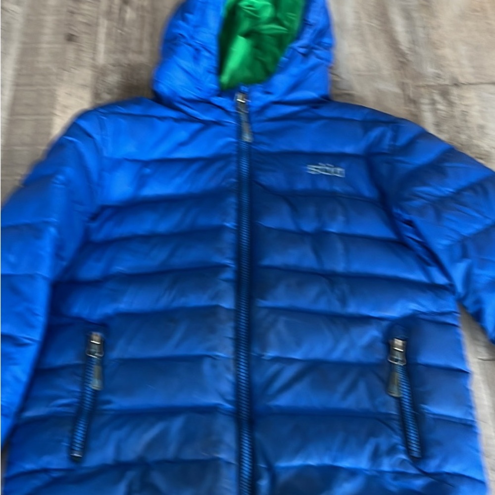 Stio Blue Kids Down Puffy Jacket